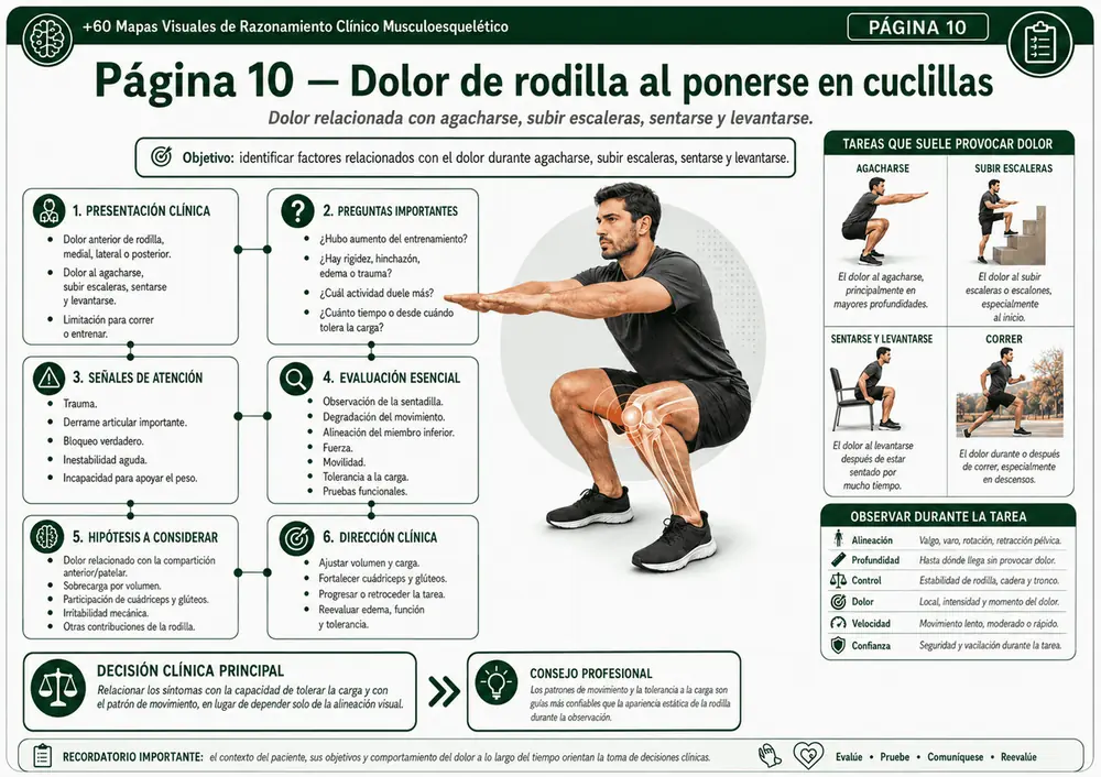 Mapa visual de evaluación de dolor lumbar crónico